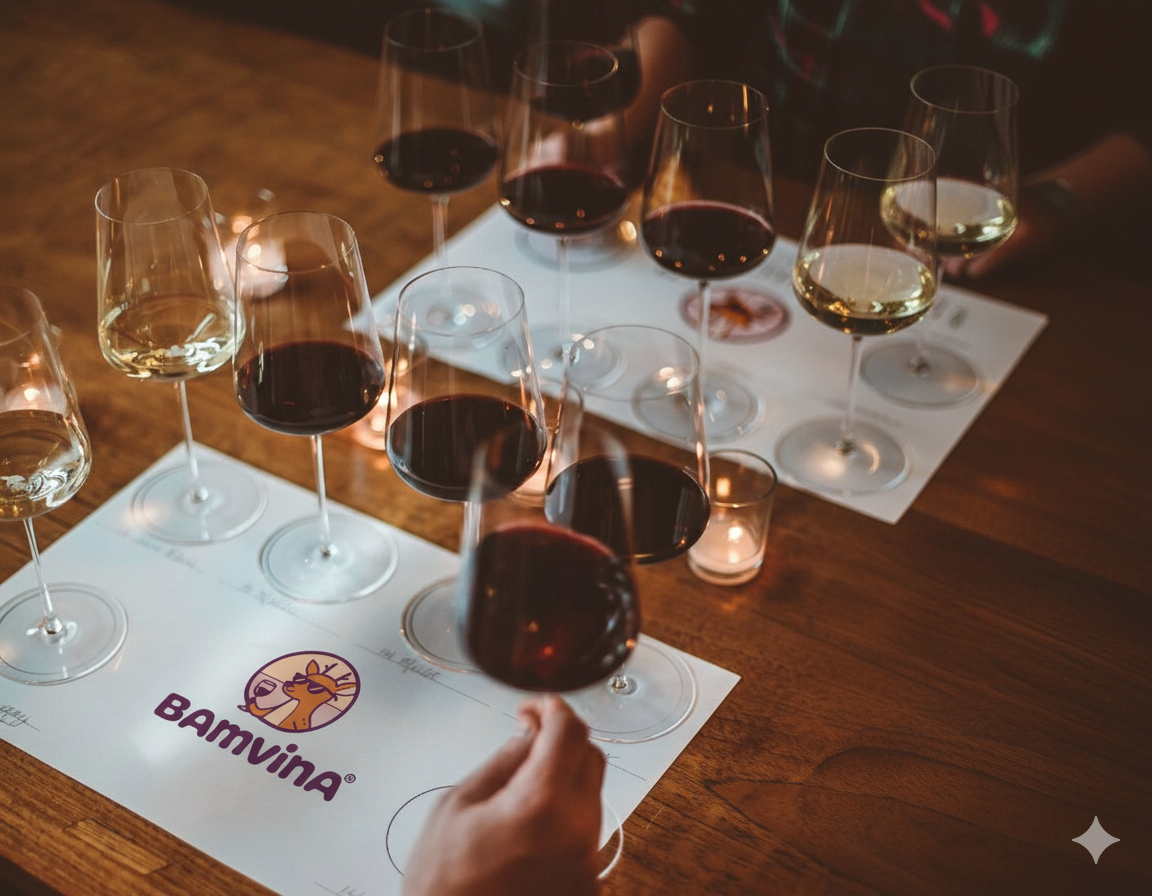 Wine tasting session